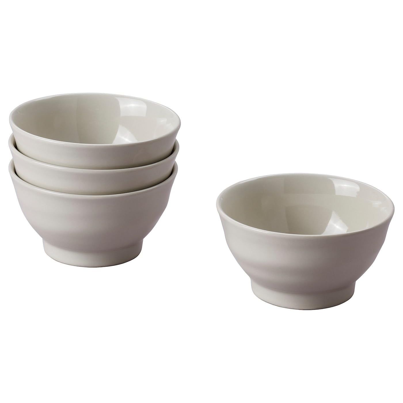 Buy BS Case Ikeaa SANDSKÄDDA Stoneware Dinner Bowl, Light Grey